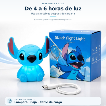 Lámpara LED recargable de Stitch