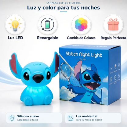 Lámpara LED recargable de Stitch