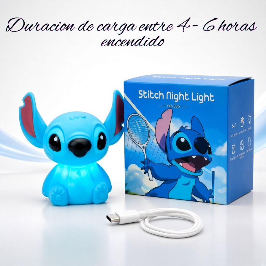 Stitch Lampara Led Recargable